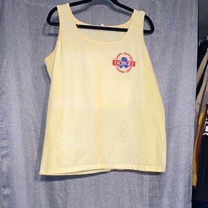 Anvil Light Yellow Men's Tank Top